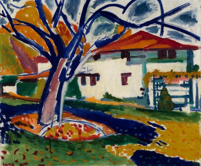 Blue Trees by Henry Lyman Saÿen