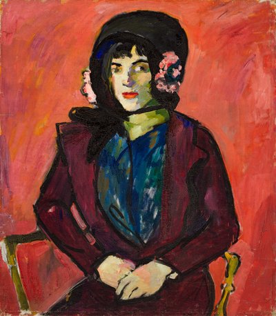 Portrait of a Girl by Henry Lyman Saÿen