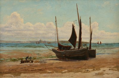Fishing Boats in Mounts Bay by Henry Martin