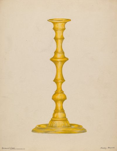 Candlestick by Henry Meyers