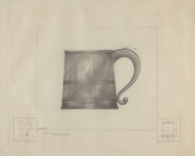 Pewter Mug by Henry Meyers