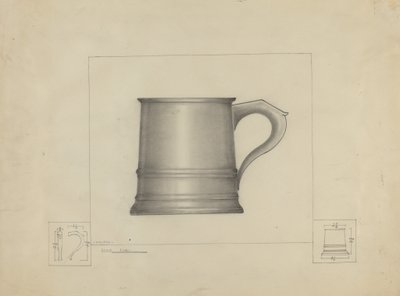 Pewter Mug by Henry Meyers