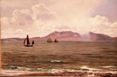 Fishing Boats off the Coast by Henry Moore