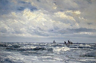 Looking out to Sea by Henry Moore
