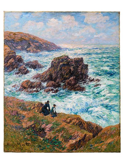 Coast of Clohars, Finistère, 1908 by Henry Moret