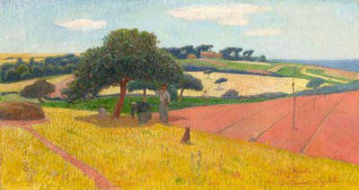 Les Chaumes en Guidel by Henry Moret