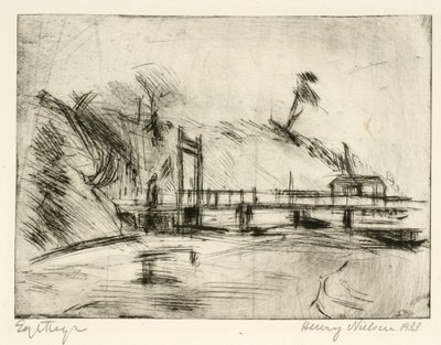 Bridge over the Fortress Moat by Henry Nielsen