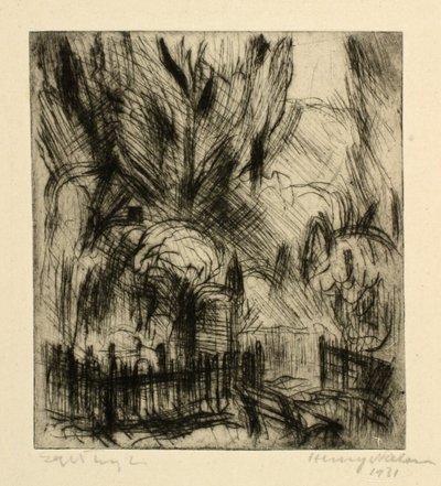 Cemetery by Henry Nielsen