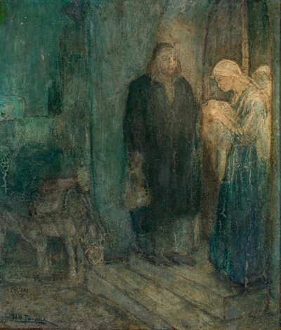 Departure into Egypt by Henry Ossawa Tanner