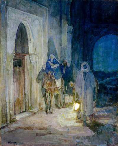 Flight Into Egypt by Henry Ossawa Tanner