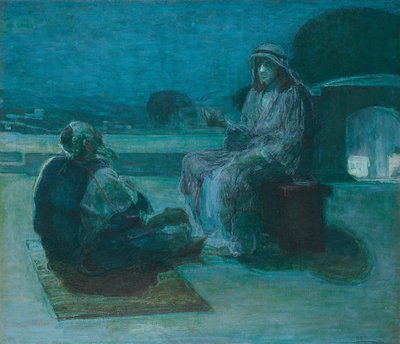 Nicodemus Coming to Christ by Henry Ossawa Tanner