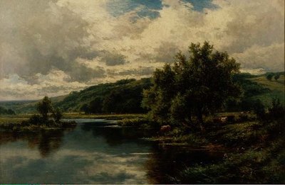 Pangbourne on the Thames by Henry Parker