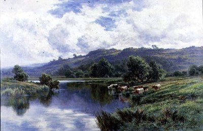 The Avon near Stratford by Henry Parker