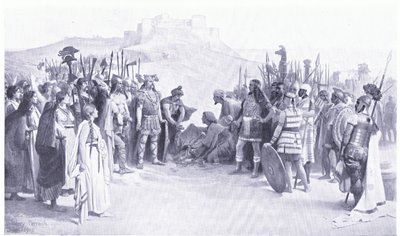 Hannibal Meeting the Gallic Chiefs by Henry Paul Perrault