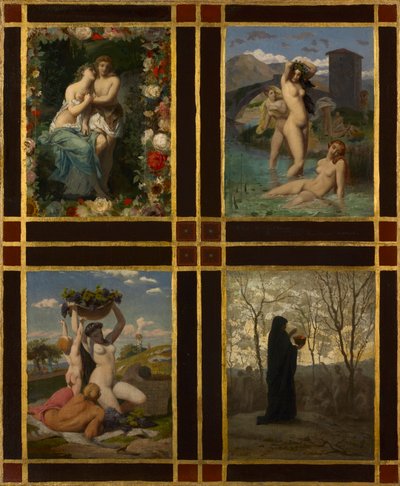 The Four Seasons by Henry Picou