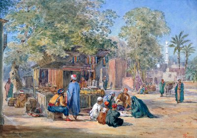Egyptian Village by Henry Pilleau