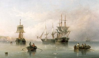 Shipping in a Calm by Henry Redmore