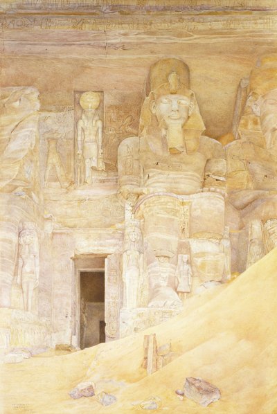 Abu Simbel by Henry Roderick Newman