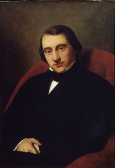 Portrait of Ernest Renan by Henry Scheffer