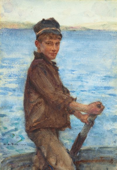 Steering the Punt by Henry Scott Tuke