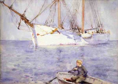 Sunset Effect by Henry Scott Tuke