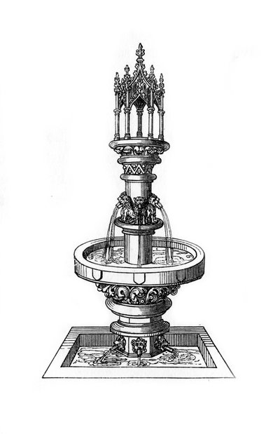 Fountain, 1470-1483, 1843 by Henry Shaw