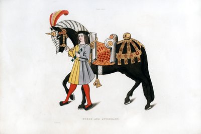 Horse and Attendant by Henry Shaw