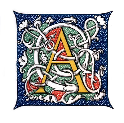 Initial Letter A, 1843 by Henry Shaw