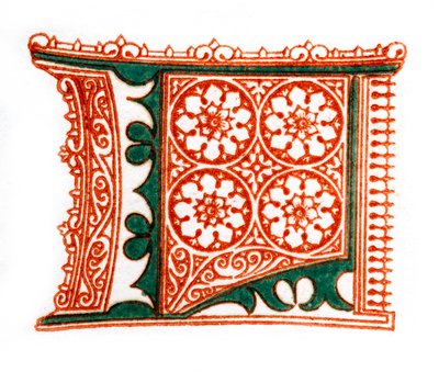 Initial Letter L by Henry Shaw