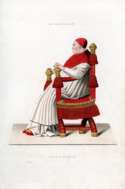 Pope Sixtus IV by Henry Shaw
