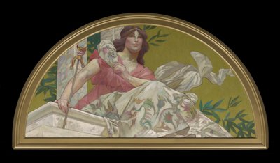Muse of Comedy by Henry Siddons Mowbray