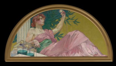 Muse of Electricity by Henry Siddons Mowbray