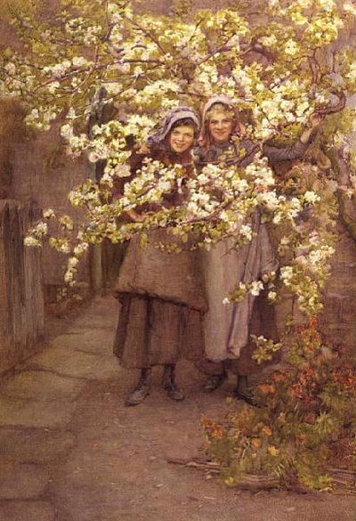 Apple Blossom by Henry Silkstone Hopwood