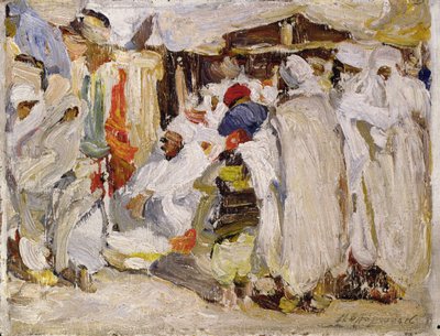 In the Bazaar by Henry Silkstone Hopwood
