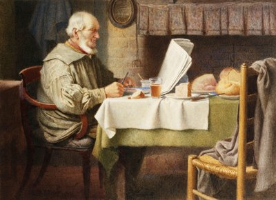 Reading the News by Henry Spernon Tozer