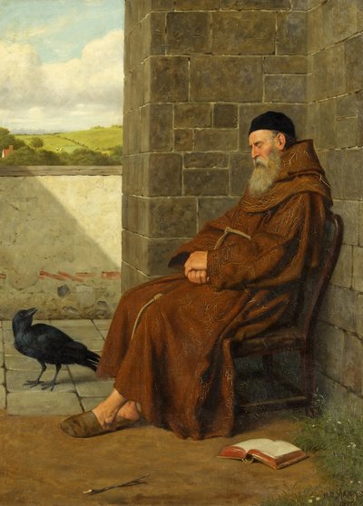 The Convent Raven by Henry Stacey Marks