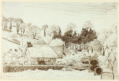 Churchyard by Henry Stacy Marks