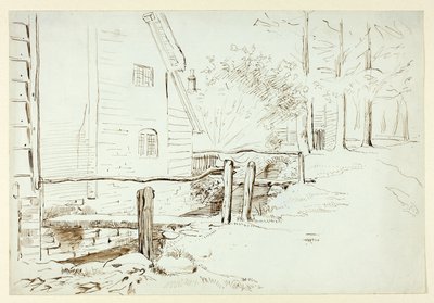 Landscape with Bridge by Henry Stacy Marks