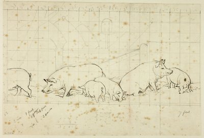 Pigs by Henry Stacy Marks