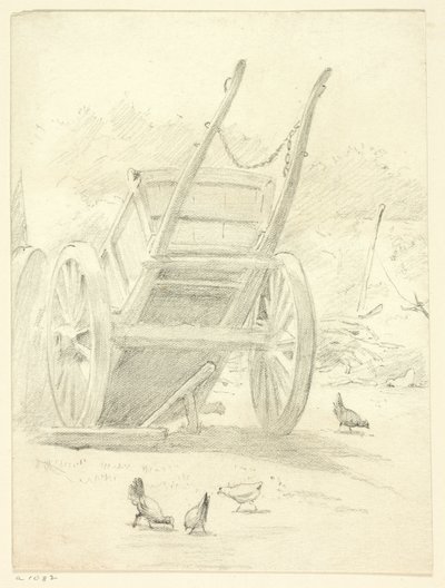 Wagon and Poultry by Henry Stacy Marks