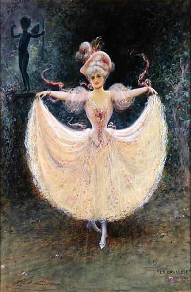 The Dancer by Henry Stephen (b.1861 fl.1880 1925) Ludlow