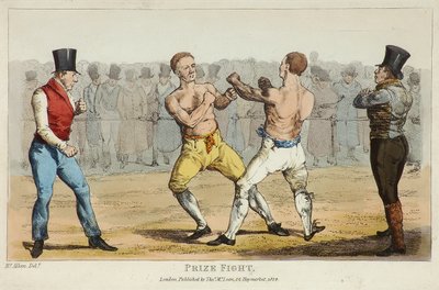 Prize Fight by Henry Thomas (after) Alken