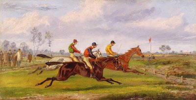 A Steeplechase by Henry Thomas Alken