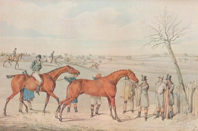 A Steeplechase: The Winner, 1827 by Henry Thomas Alken