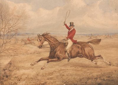 Facing a Brook by Henry Thomas Alken
