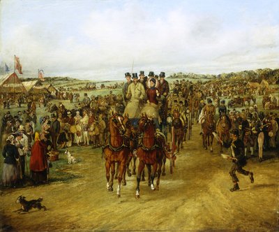 Going to the Derby by Henry Thomas Alken