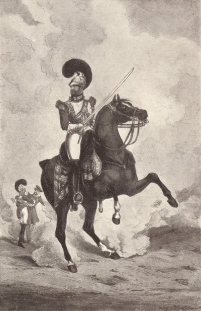 Officer, Life Guards, 1909 by Henry Thomas Alken