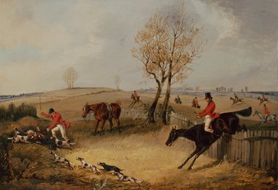 Over the Fence by Henry Thomas Alken