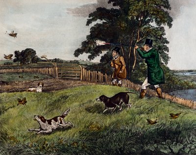 Partridge Hunting by Henry Thomas Alken