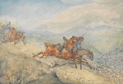 Shot from a Gun by Henry Thomas Alken
